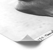 De Saone van de Parterre Poster (Hoek)