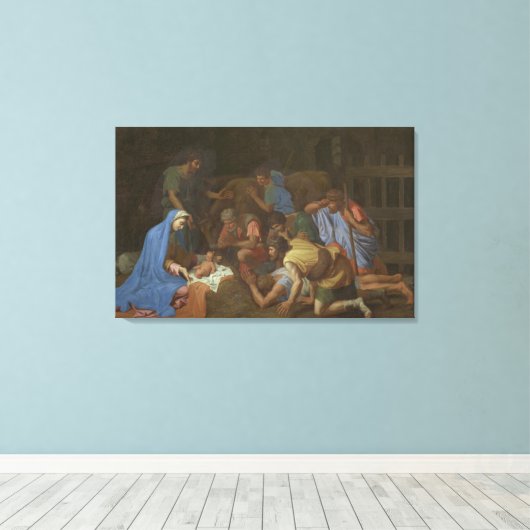 De sapersie rond 1653 canvas afdruk (Insitu (Houten vloer))