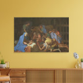 De sapersie rond 1653 canvas afdruk (Insitu (Woonkamer))