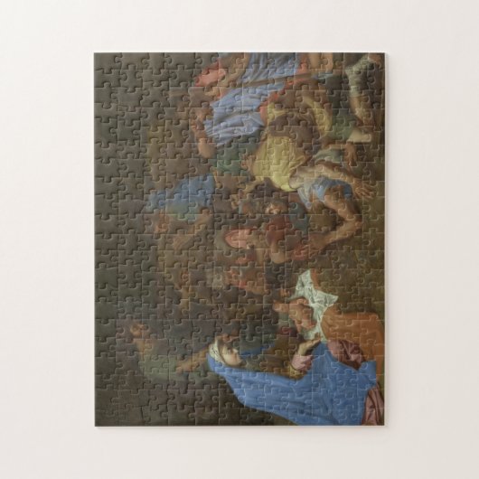 De sapersie rond 1653 legpuzzel (Verticaal)