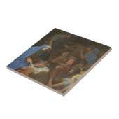 De sapersie rond 1653 tegeltje (Zijkant)