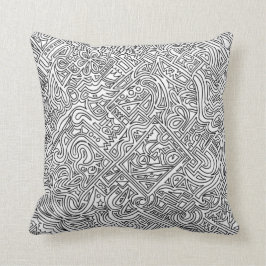 De Sara Doodle Pillow Kussen