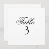 DE SARAH TABELNUMMERS (Voorkant / Achterkant)