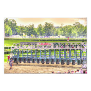 De Saratoga-startpoort Foto Afdruk