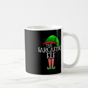 De Sarcastische Elf Familie die Kerst met elkaar i Koffiemok