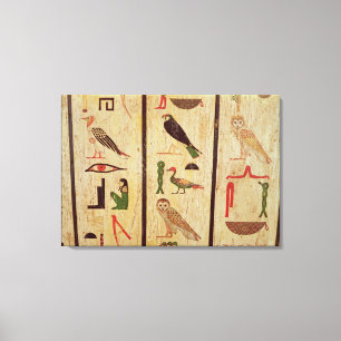 De sarcofaag van Psamtik I (664-610 BC) - gegevens Canvas Afdruk