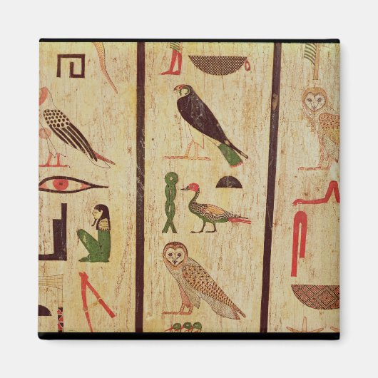 De sarcofaag van Psamtik I (664-610 BC) - gegevens Magneet (Voorkant)