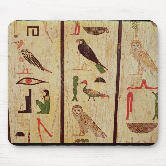 De sarcofaag van Psamtik I (664-610 BC) - gegevens Muismat (Voorkant)