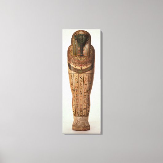 De sarcofaag van Psamtik I (664-610 BC) laat per Canvas Afdruk (Voorkant)