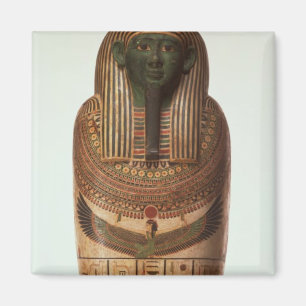 De sarcofaag van Psamtik I (664-610 BC) laat per Magneet