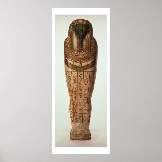 De sarcofaag van Psamtik I (664-610 BC) laat per Poster (Voorkant)