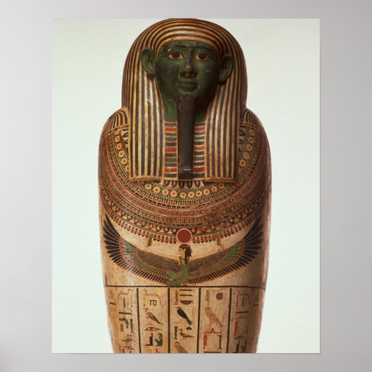 De sarcofaag van Psamtik I (664-610 BC) laat per Poster (Voorkant)
