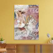 De Sarcophagus van de Amazons Canvas Afdruk (Insitu (Woonkamer))