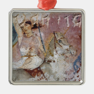 De Sarcophagus van de Amazons Metalen Ornament