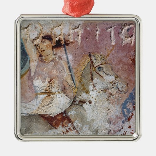 De Sarcophagus van de Amazons Metalen Ornament (Voorkant)