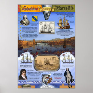 De Sardine die de haven van Marseille blokkeerde Poster