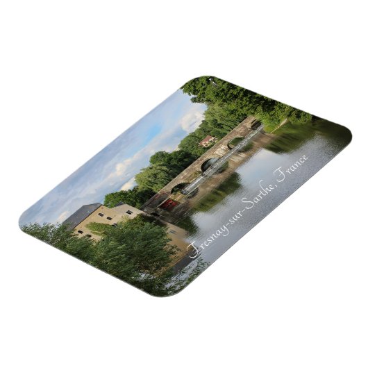 De Sarthe, Fresnay-sur-Sarthe, Frankrijk Magneet (Linkerzijde)