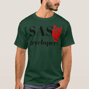 De SAS-ontwikkelaar T-shirt