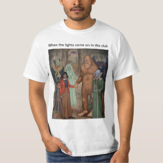 " De sasquatch verzonken " T-shirt