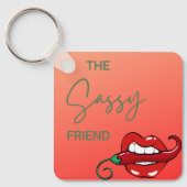 De Sassy Friend Sleutelhanger (Voorkant)