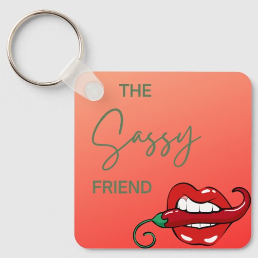 De Sassy Friend Sleutelhanger (Voorkant)