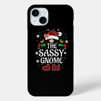 De sassy gnoom iPhone 15 mini hoesje