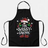 De sassy gnoom schort (Voorkant)