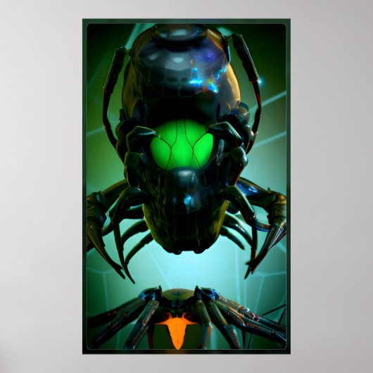 De Satan Bug Poster (Voorkant)