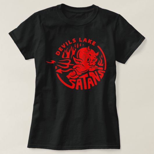 DE SATANEN VAN DEVIL'S LAKE - Duivel T-shirt (Design voorkant)
