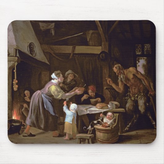 De satelliet en de familie muismat (Voorkant)