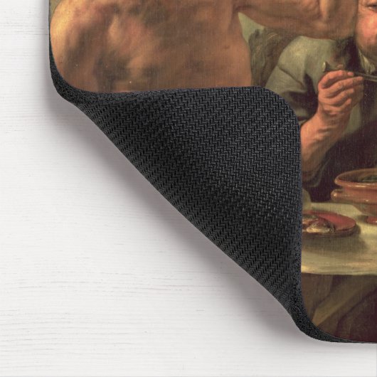 De satyr en de paasantia muismat (Hoek)