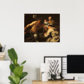 De Satyr - Johann Liss Duitse Fijne Kunst Poster (Thuiskantoor)