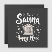 De Sauna is Mijn Gelukkige Plek  (Voorkant / Achterkant)