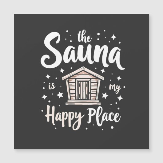De Sauna is Mijn Gelukkige Plek  (Voorkant)