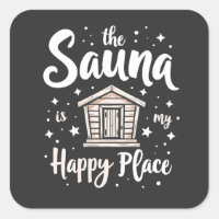 De sauna is mijn gelukkige plek