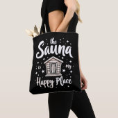 De Sauna is Mijn Geluksplek  Tote Bag (Dichtbij)