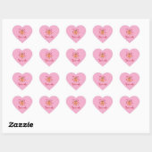 De Sbuirrels Ed en Mary Valentine Hart Sticker (Vel)