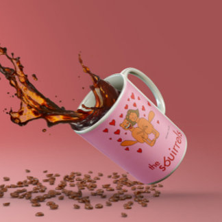 De Sbuirrels Ed en Mary Valentine Koffiemok