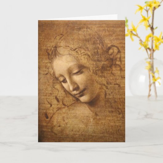 De Scapigliata van Leonardo da Vinci, Hoofd van ee Kaart (Gele Bloem)