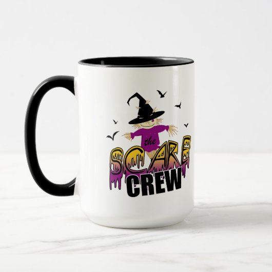 De Scare Crew Paarse ID1002 Mok (Links)