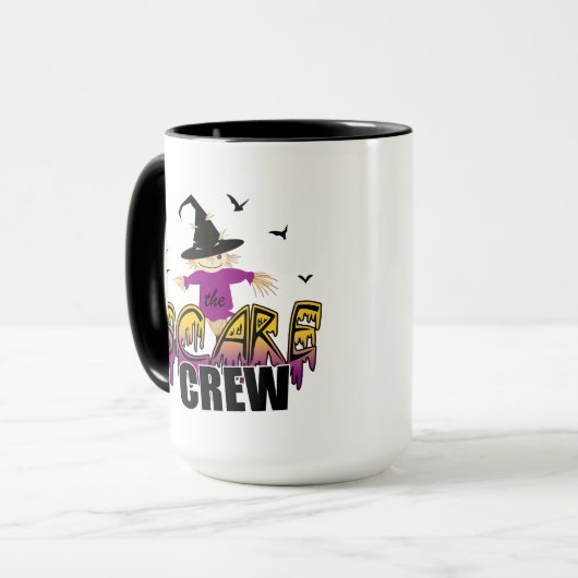 De Scare Crew Paarse ID1002 Mok (Voorkant links)