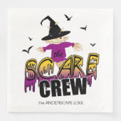 De Scare Crew Welkom Paarse ID1002 Servet (Voorkant)