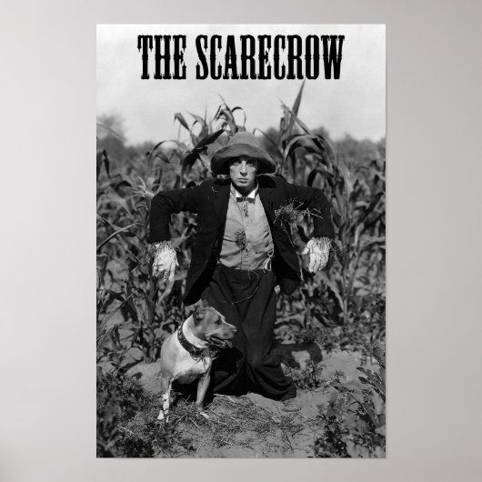De Scarecrow 1920 Klassieke Film Poster (Voorkant)