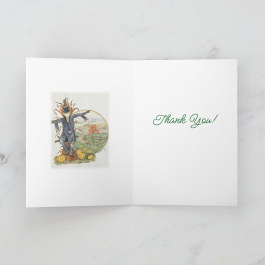 "De Scarecrow" Bedankkaart (Binnen)