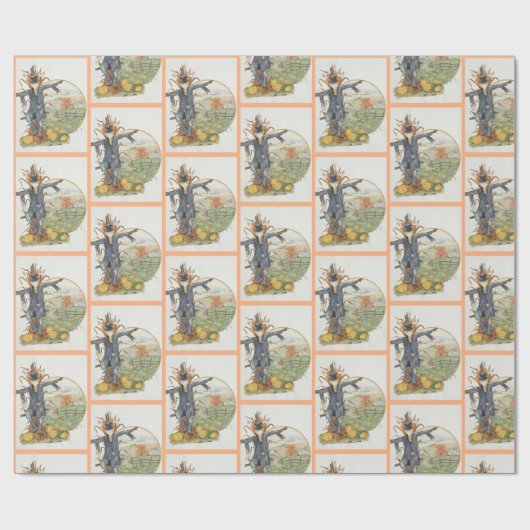 "De Scarecrow" Cadeaupapier (Vlak)