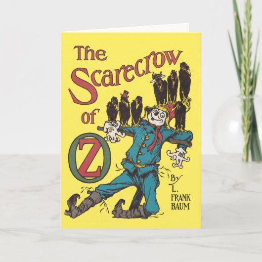 De Scarecrow van OZ Kaart (Voorkant)