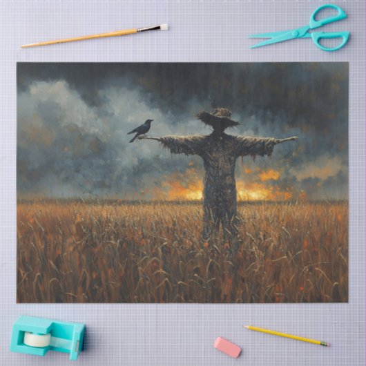 De Scarecrow's Watch Decoupage Tissuepapier (Craft)