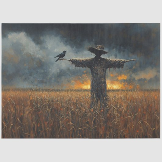 De Scarecrow's Watch Decoupage Tissuepapier (Voorkant)