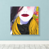 De Scarf Canvas Art (Insitu (Houten vloer))