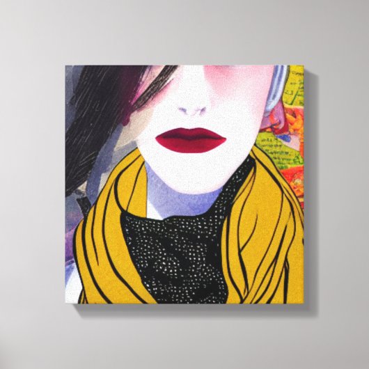De Scarf Canvas Art Afdruk (Voorkant)